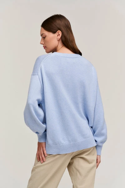 Velvet by Graham and Spencer Lauren Jumper Sky 5 Velvet by Graham and Spencer Lauren Jumper Sky