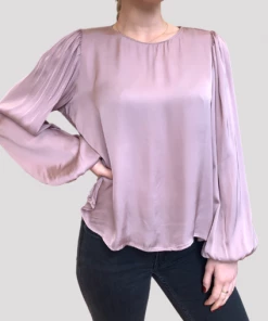 Velvet by Graham and Spencer Leila Top Rose Gold