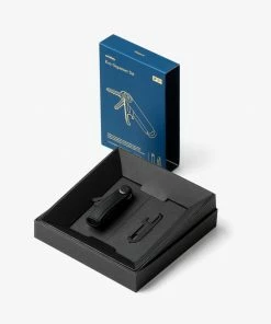 Orbitkey Black With Blue Stitching And Multi-tool Stitching Key Organiser Set