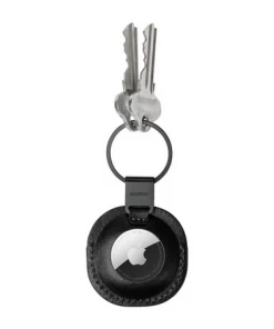 Orbitkey "Leather Key Holder For Airtag Black" 7 Orbitkey