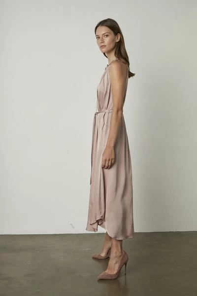 Velvet by Graham and Spencer Tala Rose Gold Dress 3 Velvet by Graham and Spencer Tala Rose Gold Dress