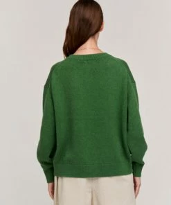 Velvet by Graham and Spencer Lauren Jumper Grass