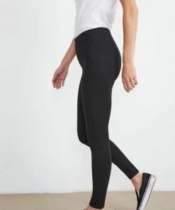 Velvet by Graham and Spencer Jillette Trousers In Black