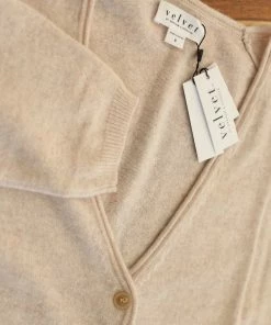 Velvet by Graham and Spencer Kaschmir Strickjacke Erika V-Ausschnitt