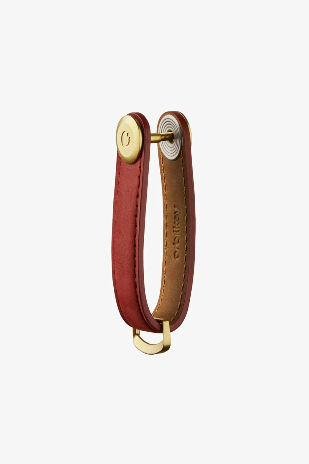 Orbitkey Maple Red Crazy Horse Key Organiser 4 Orbitkey Maple Red Crazy Horse Key Organiser