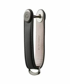 Orbitkey 2 0 Leather Keyring All Black