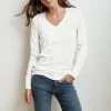 Velvet by Graham and Spencer Bridget City Cotton Slub Tee White