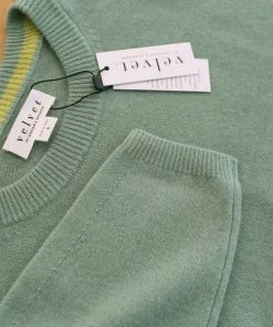 Velvet by Graham and Spencer Kaschmir Pullover Brynne Rundhalsausschnitt