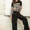 Velvet by Graham and Spencer Lulu Jumper Black Blush