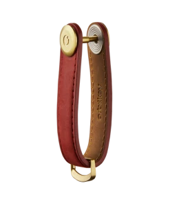 Orbitkey Portachiavi Organizer Crazy Horse Maple Red