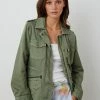 Velvet by Graham and Spencer Velvet By Graham Spencer Ruby Army Jacket In Forest 2 Velvet by Graham and Spencer Velvet By Graham Spencer Ruby Army Jacket In Forest