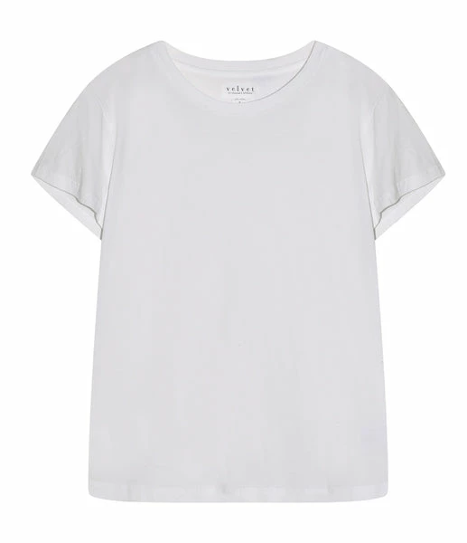 Velvet by Graham and Spencer Baumwoll Shirt Trisha Rundhalsausschnitt 4 Velvet by Graham and Spencer Baumwoll Shirt Trisha Rundhalsausschnitt