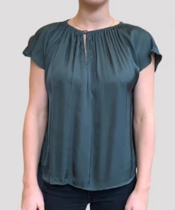 Velvet by Graham and Spencer Odette Cypress Blouse