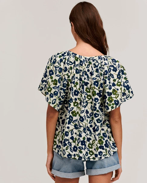 Velvet by Graham and Spencer Juno Navy Blouse 3 Velvet by Graham and Spencer Juno Navy Blouse