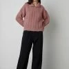 Velvet by Graham and Spencer Ava Jumper Sorbet 2 Velvet by Graham and Spencer Ava Jumper Sorbet
