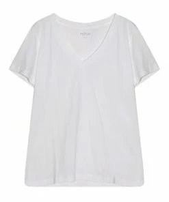 Velvet by Graham and Spencer Baumwoll Shirt Susan V-Ausschnitt