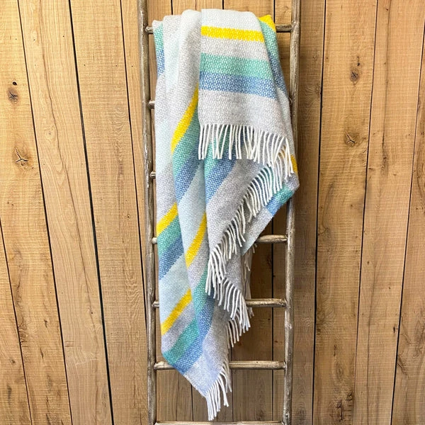 Tweedmill Throw Illusion Stripe Horizon 150x183cm 3 Tweedmill Throw Illusion Stripe Horizon 150x183cm