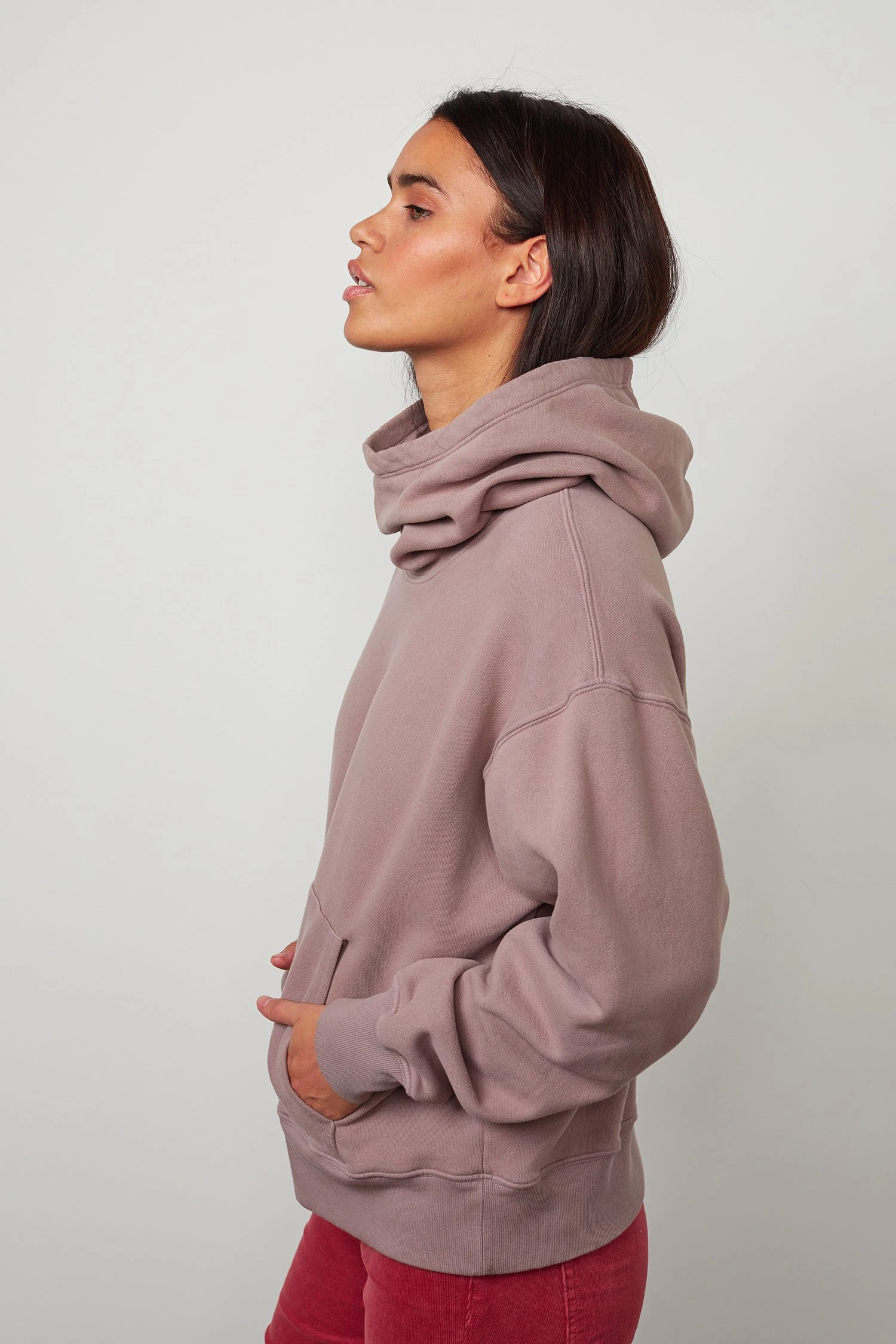 Velvet by Graham and Spencer Raisin Velvet Ora Fleece 5 Velvet by Graham and Spencer Raisin Velvet Ora Fleece