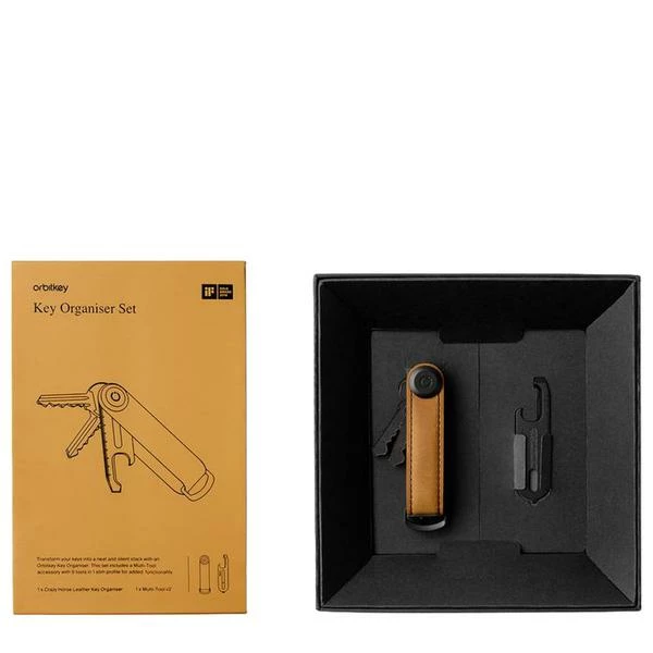 Orbitkey Key Organiser Set Chestnut 4 Orbitkey Key Organiser Set Chestnut