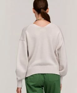 Velvet by Graham and Spencer Belinda Jumper Chalk