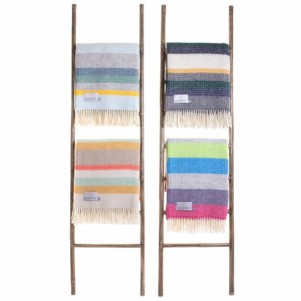 Tweedmill Throw Illusion Stripe Horizon 150x183cm 4 Tweedmill Throw Illusion Stripe Horizon 150x183cm