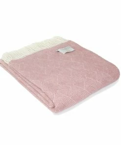 Tweedmill Throw Delamere Smokey Rose