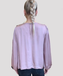 Velvet by Graham and Spencer Leila Top Rose Gold