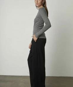 Velvet by Graham and Spencer Leona Trousers In Black
