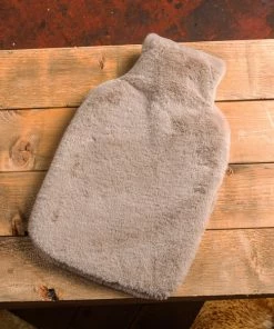 Tweedmill Sand Faux Fur Hot Water Bottle