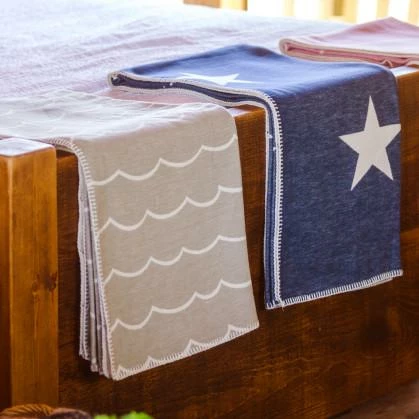 Tweedmill Cotton Throw Wave Mushroom 3 Tweedmill Cotton Throw Wave Mushroom