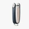 Orbitkey Navy Leather With Tan Stitching Key Organiser 2 Orbitkey Navy Leather With Tan Stitching Key Organiser