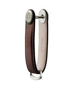 Orbitkey 2 0 Leather Keyring Espresso Brown
