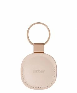 Orbitkey "leather Holder For Airtag Blush "