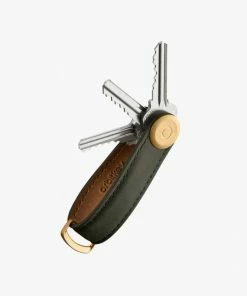 Orbitkey Forest Green Crazy Horse Key Organiser