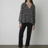 Velvet by Graham and Spencer Miley Blouse Black Floral 2 Velvet by Graham and Spencer Miley Blouse Black Floral