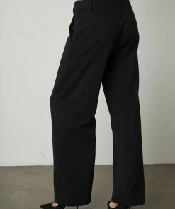 Velvet by Graham and Spencer Leona Trousers In Black 8 Velvet by Graham and Spencer Leona Trousers In Black