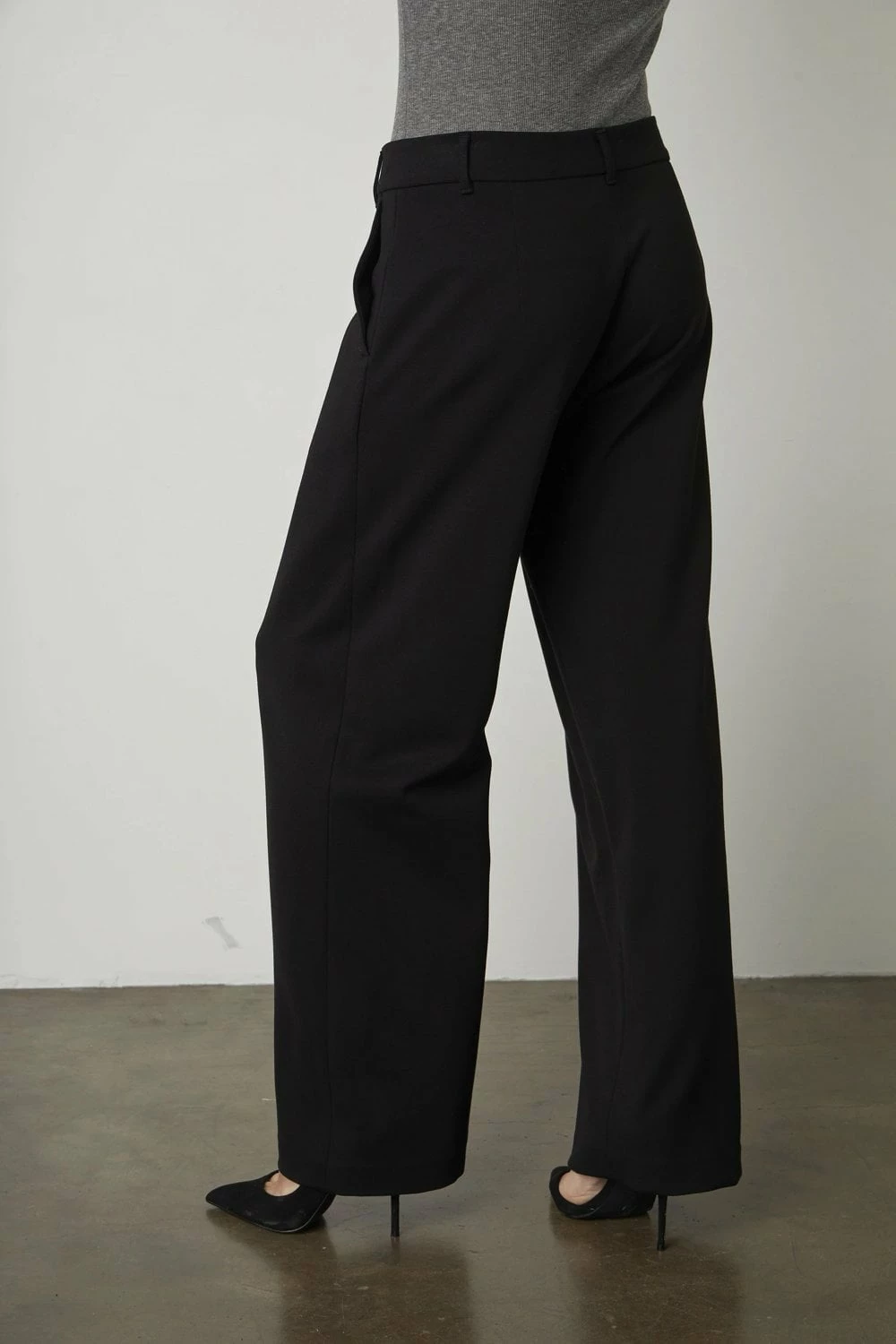 Velvet by Graham and Spencer Leona Trousers In Black 5 Velvet by Graham and Spencer Leona Trousers In Black