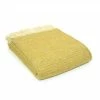 Tweedmill Yellow & Grey Illusion Pure New Wool Throw 150cm x 183cm