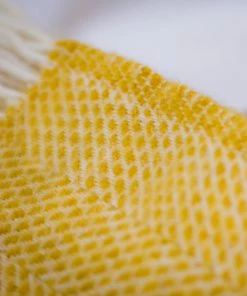 Tweedmill Throw Decke Beehive Yellow