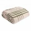 Tweedmill Olive Green Pure New Wool Hex Check Throw 140cm x 183cm 1 Tweedmill Olive Green Pure New Wool Hex Check Throw 140cm x 183cm