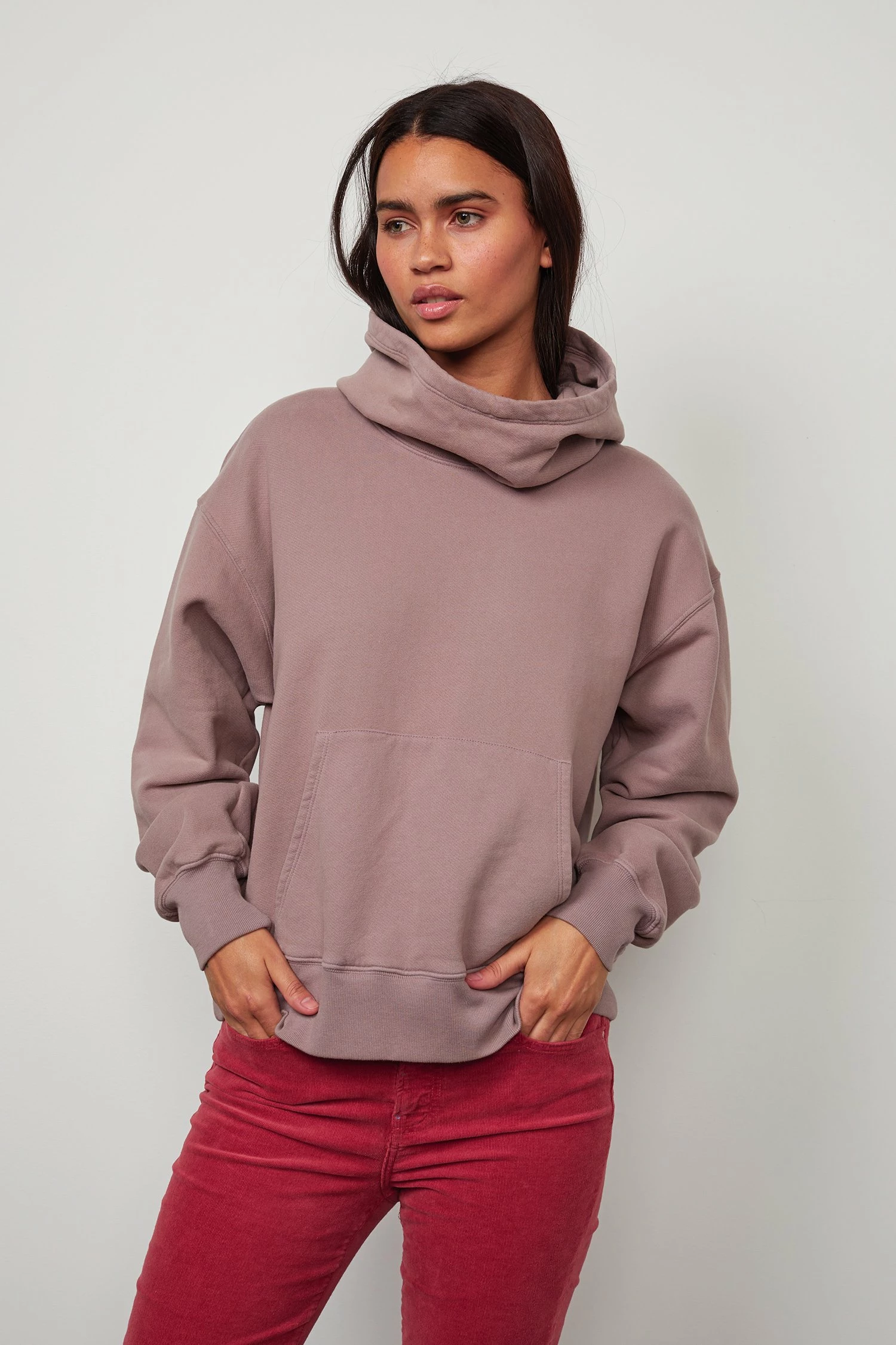 Velvet by Graham and Spencer Raisin Velvet Ora Fleece 3 Velvet by Graham and Spencer Raisin Velvet Ora Fleece