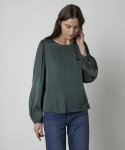 Velvet by Graham and Spencer Leila Top Cypress