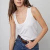 Velvet by Graham and Spencer Joy Orignal Slub Scoop Neck Tank Top 2 Velvet by Graham and Spencer Joy Orignal Slub Scoop Neck Tank Top