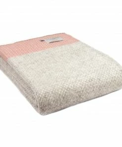 Tweedmill Throw Decke Crossweave Dusky Pink