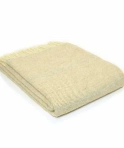 Tweedmill Hazel Broad Stripe Pure New Wool Throw 150 x 183cm
