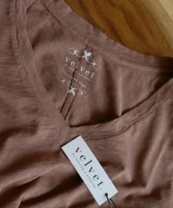 Velvet by Graham and Spencer Baumwoll Shirt Lilith Kurzarm