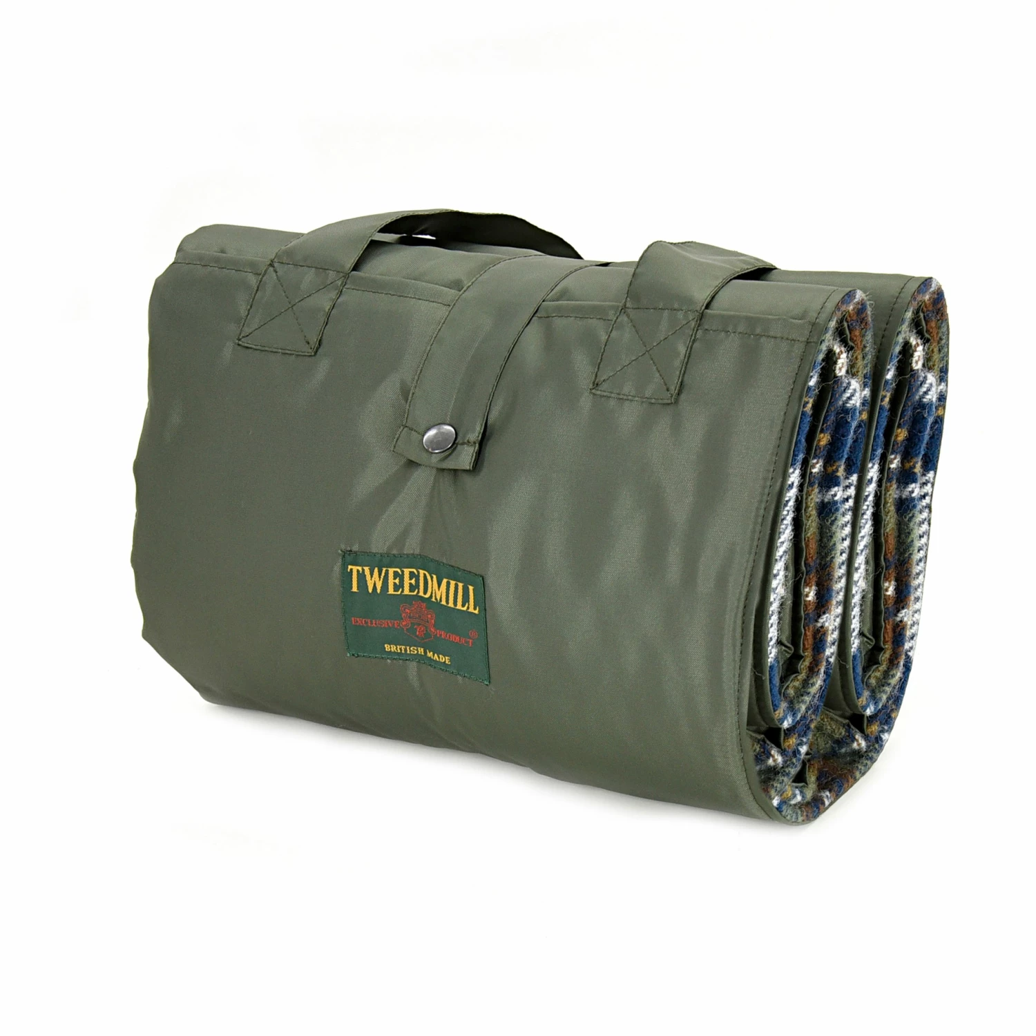 Tweedmill Dress Stewart Tartan Muted Blue/Olive Eventer Pure New Wool Picnic Blanket 5 Tweedmill Dress Stewart Tartan Muted Blue/Olive Eventer Pure New Wool Picnic Blanket