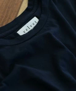 Velvet by Graham and Spencer Baumwoll Shirt Trisha Rundhalsausschnitt