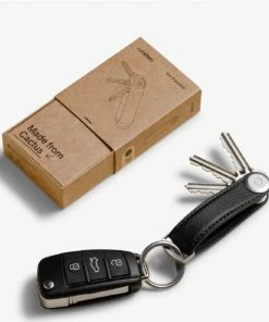 Orbitkey Portachiavi Cactus Leather Black