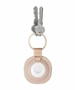 US Tweedmill | Velvet by Graham and Spencer Sales Shop 13 Orbitkey "leather Holder For Airtag Blush "